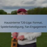Hausinterne T20-Liga: Format, Spielerbeteiligung, Fan-Engagement