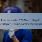 Internationales T20-Match: Regeln, Strategien, Teamzusammensetzungen