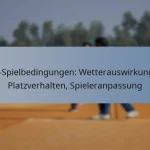 ODI-Spielbedingungen: Wetterauswirkungen, Platzverhalten, Spieleranpassung