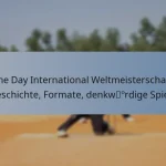 One Day International Weltmeisterschaft: Geschichte, Formate, denkwürdige Spiele