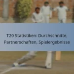 T20 Statistiken: Durchschnitte, Partnerschaften, Spielergebnisse