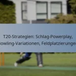 T20-Strategien: Schlag-Powerplay, Bowling-Variationen, Feldplatzierungen