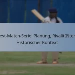 Test-Match-Serie: Planung, Rivalitäten, Historischer Kontext