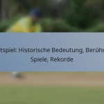 Testspiel: Historische Bedeutung, Berühmte Spiele, Rekorde